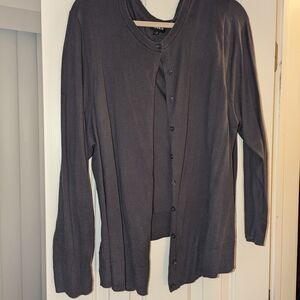 Torrid Gray Women's Cardigan Sweater